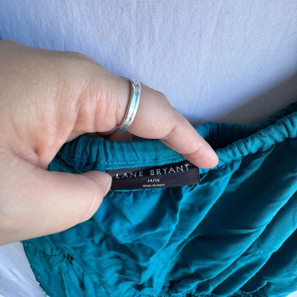 Lane Bryant Multicolor Boho Tiered Maxi Dress - Size 14/16 NWOT - Picture 5 of 8